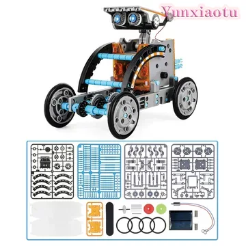 Stem Solar Robot Kit For Kids - 12-in-1 Solar-Roboter STEM-Bausatz 190 Teile DIY