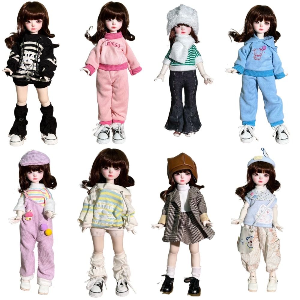 Bjd Doll 1 6 Full Set With Clothes - 1/6 BJD Puppe Kleid Puppe Mode