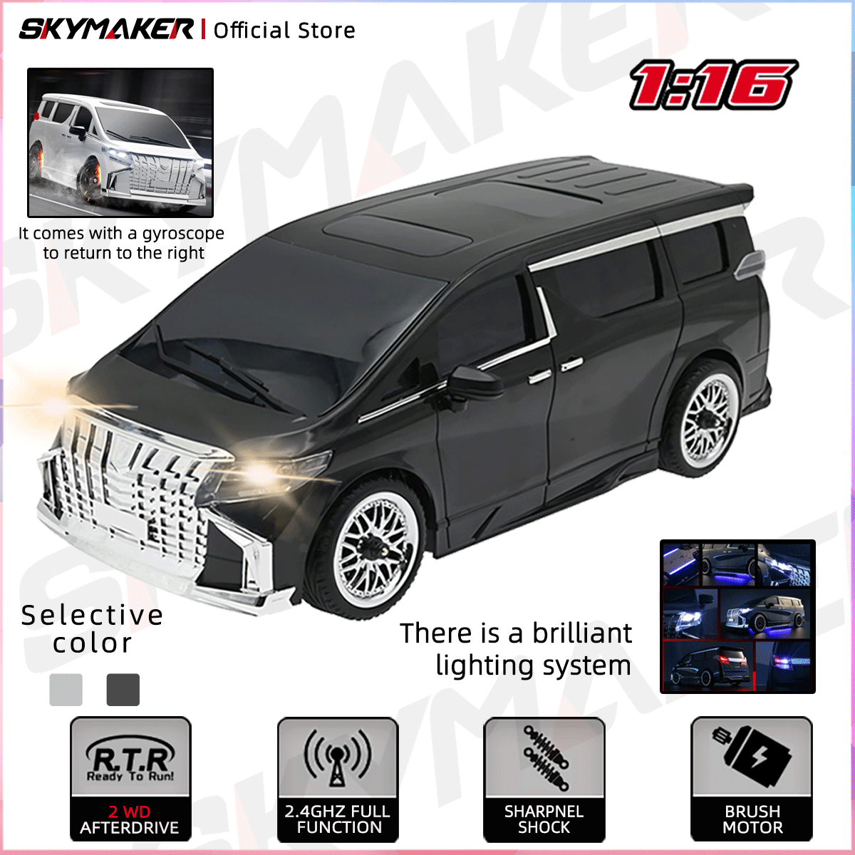 Rc Drift Car 1 24 Scale 4Wd - MN68 1:16 Maßstab RC Drift-Auto Simulationsmodell