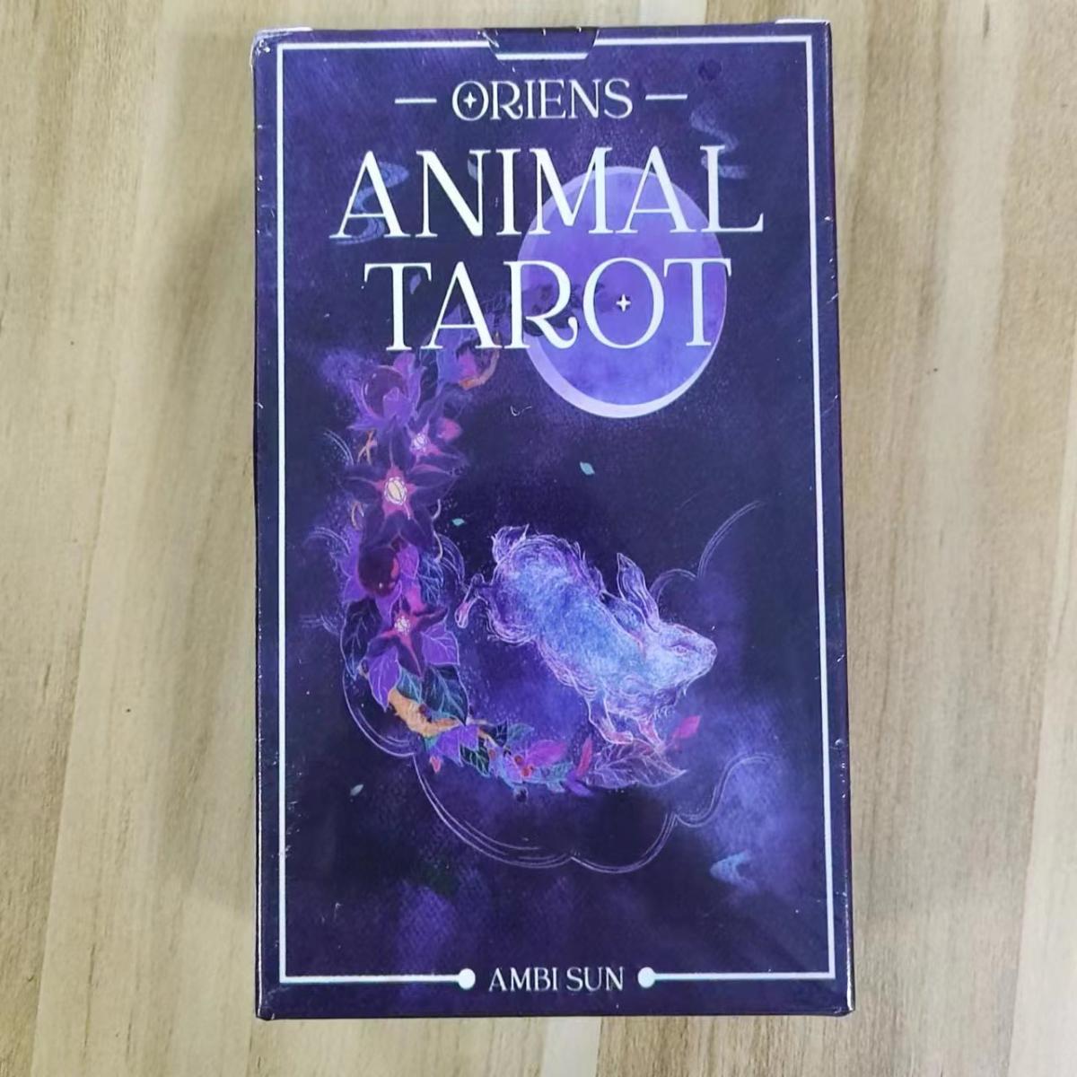 Tarot Cards Deck With Guidebook - 12x7 cm Oriens Tier Tarot 78