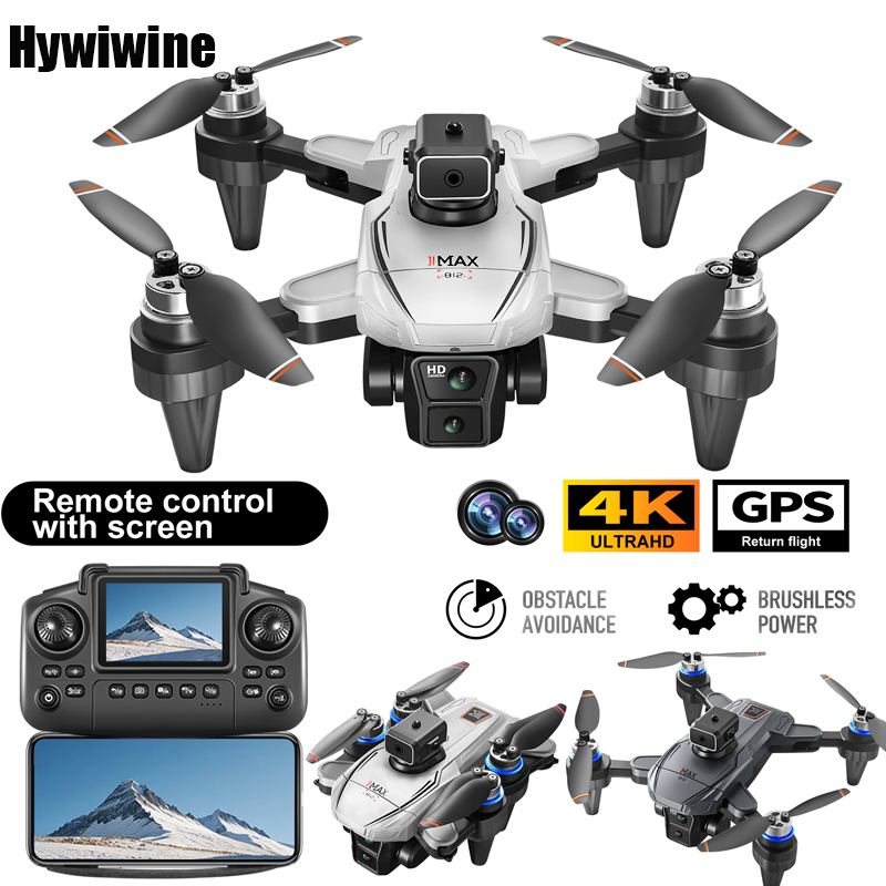 Fpv Brushless Rc Drone 4K - GPS RC Drohne mit Bildschirm 4K