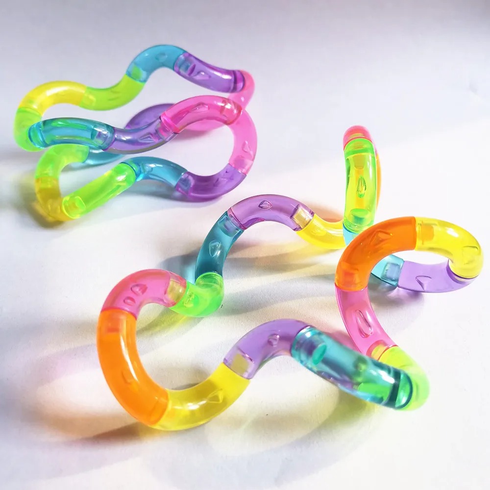 Educational Toys - Verformbares Seil, lustiges und lehrreiches Zappelspielzeug,