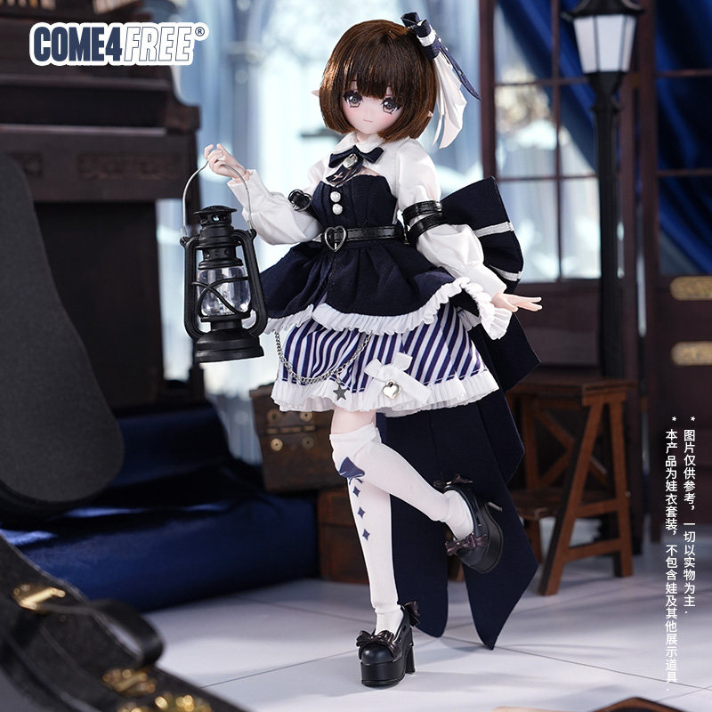 Bjd Doll 1 6 Full Set With Clothes - Neu: Come4free 1/6 BJD-Puppenkleidung, Alltags-Serie, Outfit