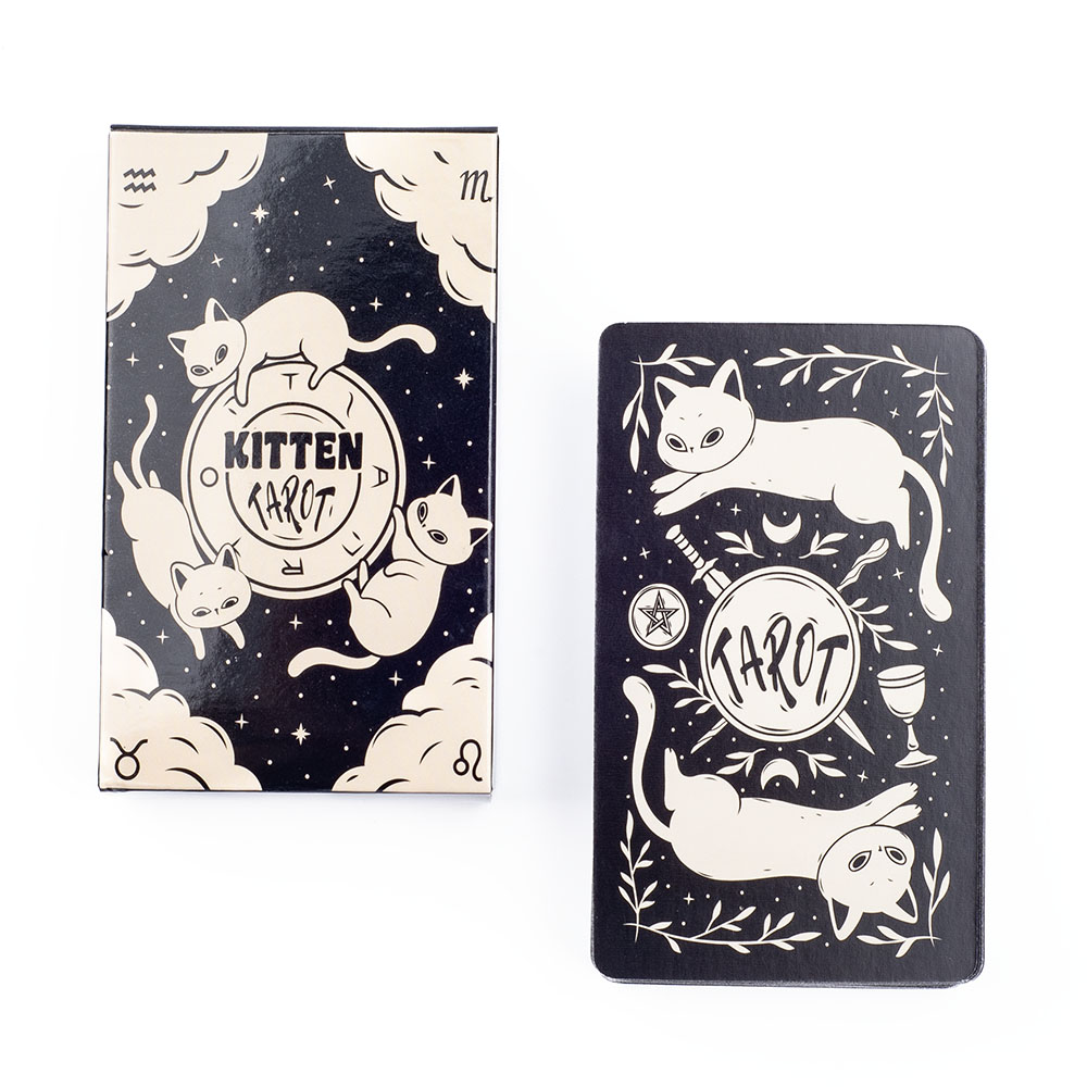 Kätzchen-Tarot-Deck, 78-teilig – Tarot Cards Deck With Guidebook Bewertung und Preis