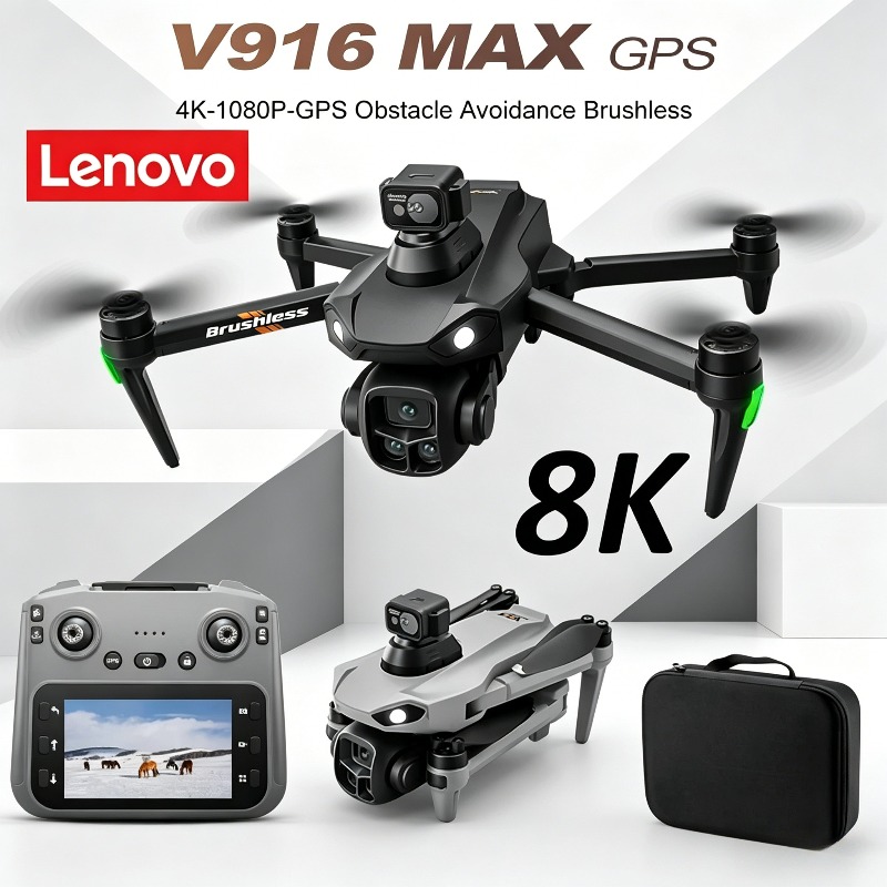 Lenovo V916MAX Professionelle  – Fpv Brushless Rc Drone 4K Bewertung und Preis