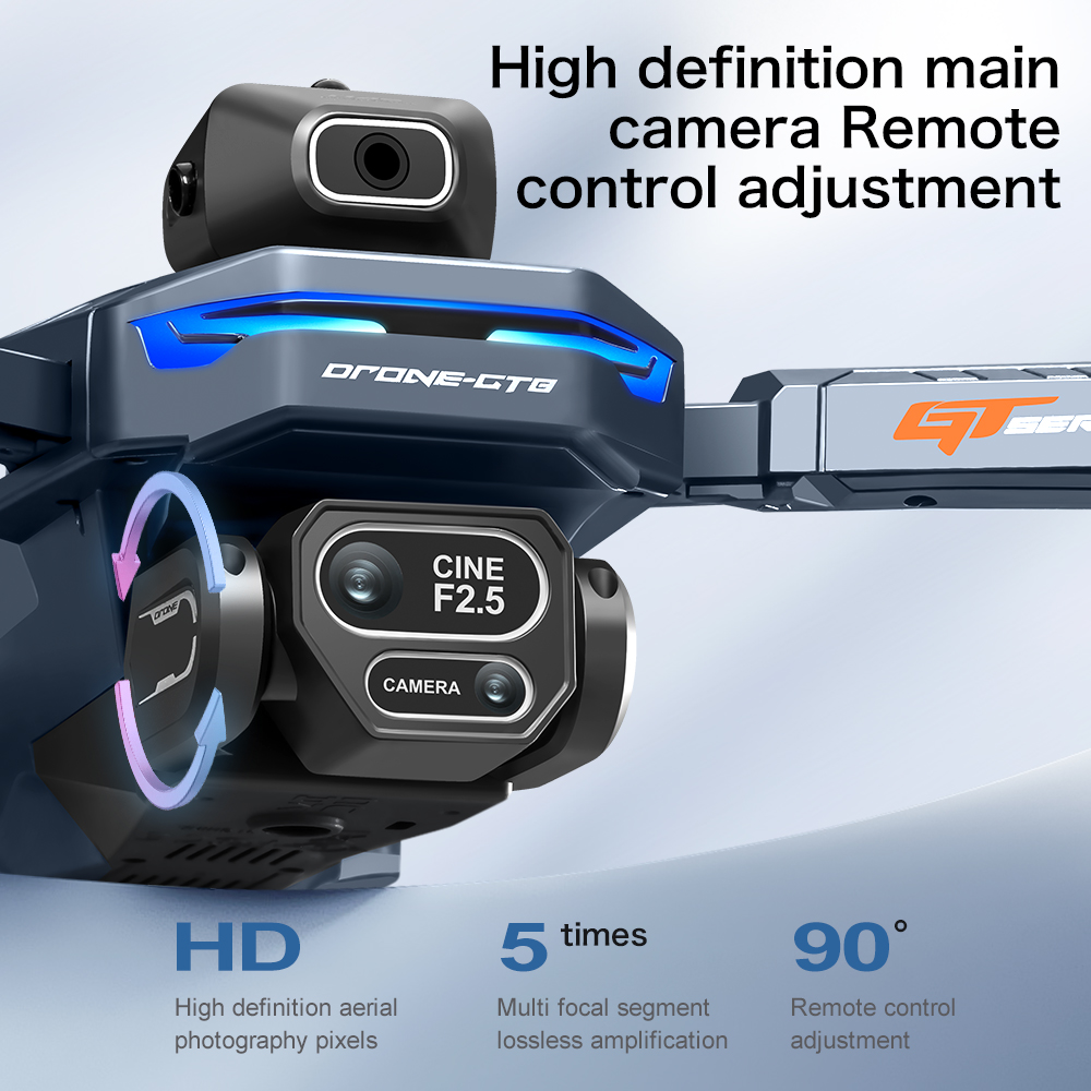 NEUE GT8 HD RC-Drohne 4K Profe – Fpv Brushless Rc Drone 4K Bewertung und Preis