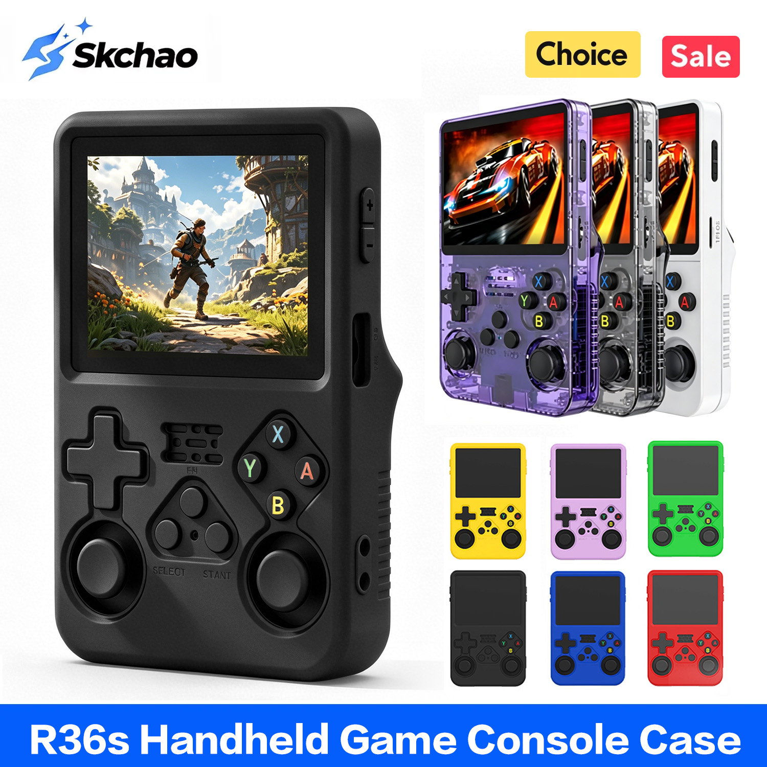Schutzhülle für R36S, Silikonh – Retro Handheld Game Console R36S Bewertung und Preis