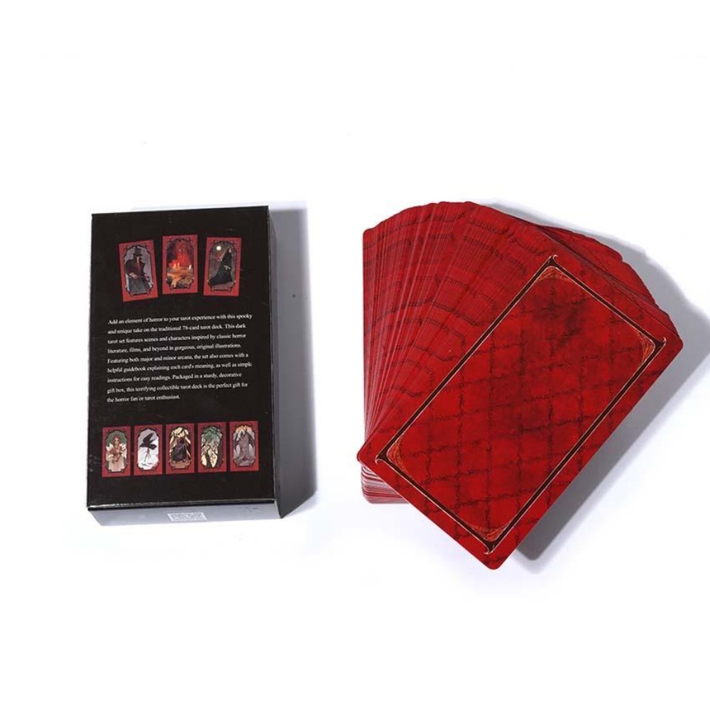 10.3*6cm Horror Tarot Deck Kar – Tarot Cards Deck With Guidebook Bewertung und Preis