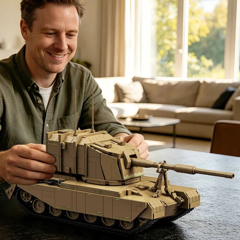 2080 Teile Britisches FV4005 S – Lego Compatible Military Tank Bewertung und Preis