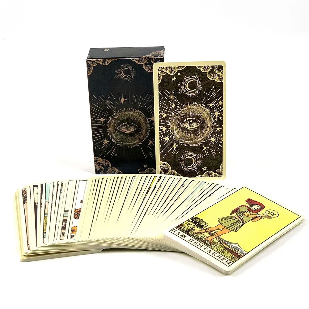 Russische Ausgabe der Tarotkar – Tarot Cards Deck With Guidebook Bewertung und Preis