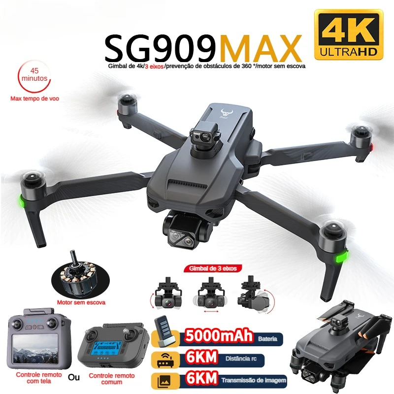 ZLL SG909 SG909MAX Professione – Fpv Brushless Rc Drone 4K Bewertung und Preis